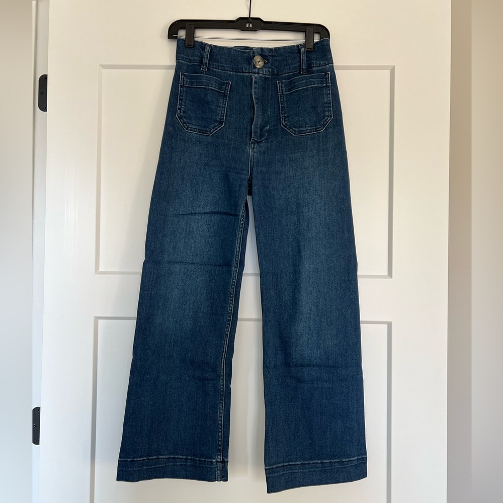 Pilcro flare cropped jeans - size 26